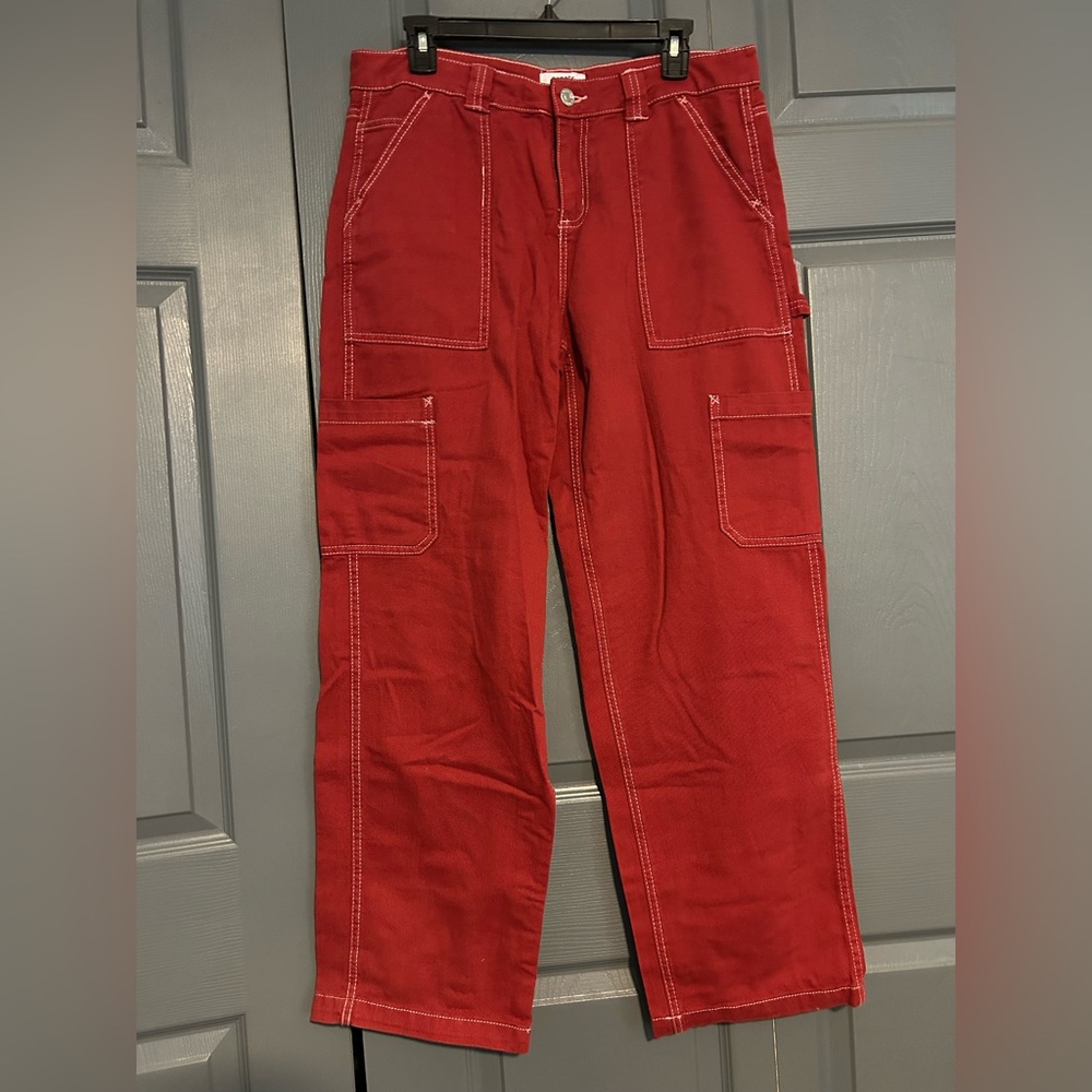 Garage Women’s Red Cargo Pant